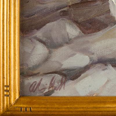 Alison Hill Alison Hill American Late 20th Century Seagulls on the Rocks