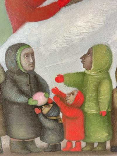 Alla Victorovna Kraschina RUSSIAN PAINTING THE OLD NEW YEAR