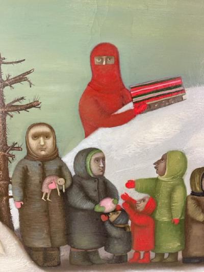 Alla Victorovna Kraschina RUSSIAN PAINTING THE OLD NEW YEAR