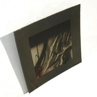 Allan Rodewald Silver Night Enamel on Steel Painting by Alan Rodewald