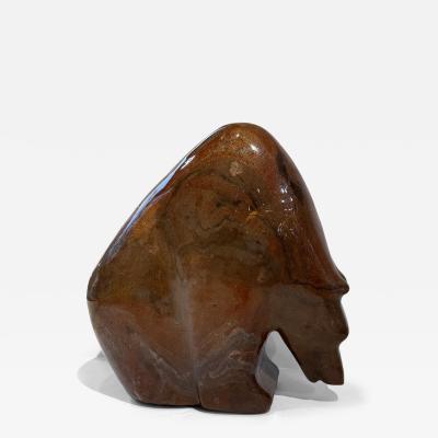 Allan Waidman Bronze Brown Bear Grazing