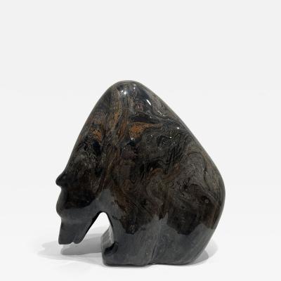 Allan Waidman Large Bear Brown Copper Swirl