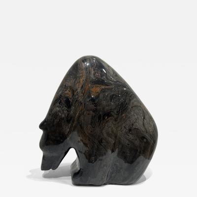 Allan Waidman Large Bear Brown Copper Swirl