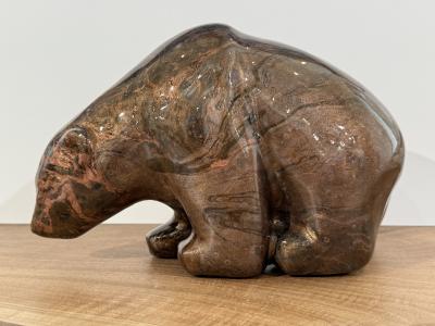 Allan Waidman Rose Gold Walking Bear