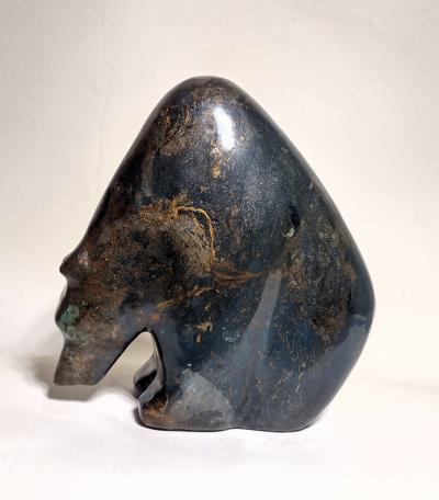 Allan Waidman Rounded Blue and Copper Bear