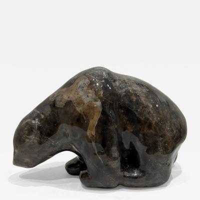 Allan Waidman Walking Bear Bronze copper splash