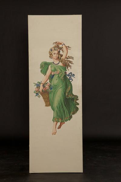 Allen Townsend Terrell The Beauty of the Four Seasons circa 1958 Painting by A Townsend Terrell