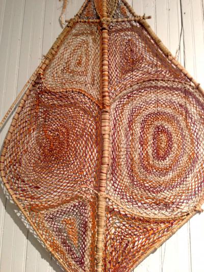Allison Guwanjguwanj Australian Aboriginal Yawkyawk Fiber Sculpture