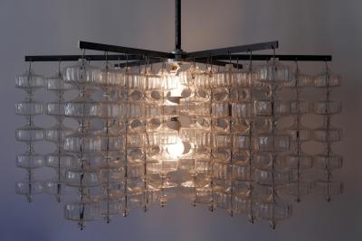 Aloys Gangkofner Huge Mid Century Modern Chandelier by Aloys Ferdinand Gangkofner 1968 Germany