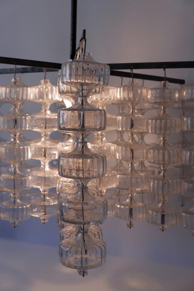 Aloys Gangkofner Huge Mid Century Modern Chandelier by Aloys Ferdinand Gangkofner 1968 Germany