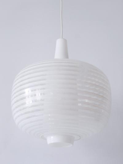 Aloys Gangkofner Rare Large Mid Century Modern Pendant Lamp Napoli by Aloys F Gangkofner 1957