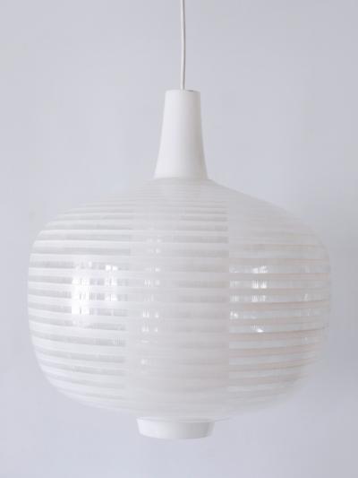 Aloys Gangkofner Rare Large Mid Century Modern Pendant Lamp Napoli by Aloys F Gangkofner 1957
