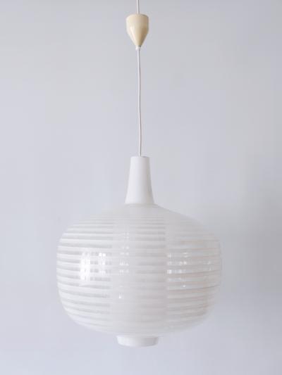 Aloys Gangkofner Rare Large Mid Century Modern Pendant Lamp Napoli by Aloys F Gangkofner 1957