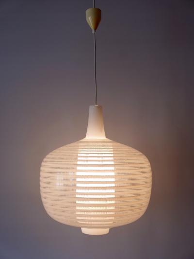 Aloys Gangkofner Rare Large Mid Century Modern Pendant Lamp Napoli by Aloys F Gangkofner 1957