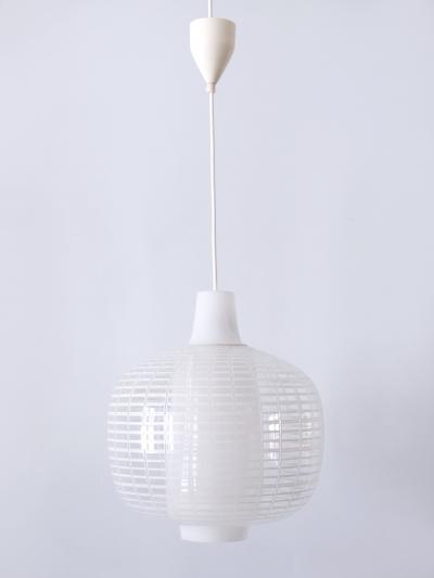 Aloys Gangkofner Rare Mid Century Modern Pendant Lamp Nervi by Aloys Ferdinand Gangkofner 1950s