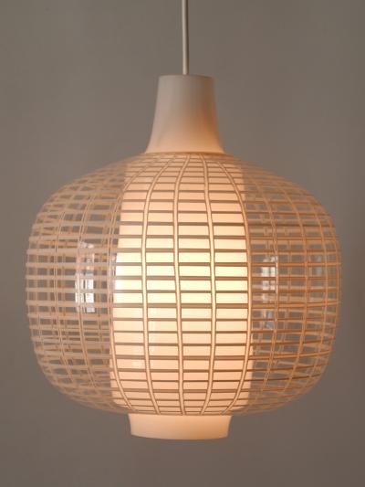 Aloys Gangkofner Rare Mid Century Modern Pendant Lamp Nervi by Aloys Ferdinand Gangkofner 1950s
