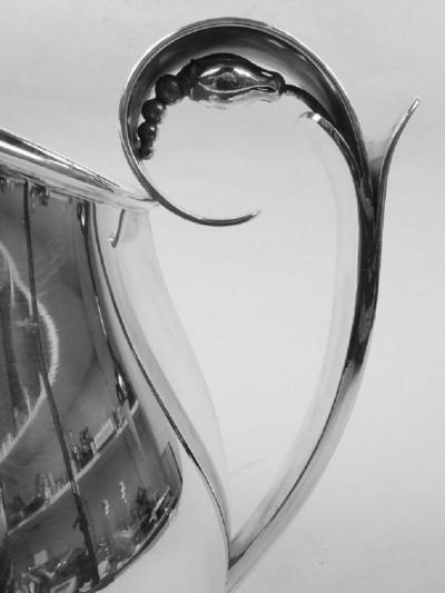 Alphonse La Paglia American Jensen Inspired Sterling Silver Water Pitcher by La Paglia