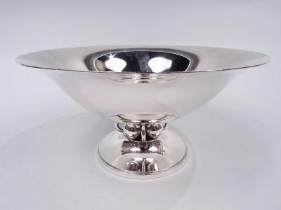Alphonse La Paglia La Paglia Midcentury Modern Sterling Silver Centerpiece Bowl
