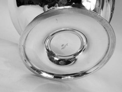 Alphonse La Paglia La Paglia Midcentury Modern Sterling Silver Centerpiece Bowl