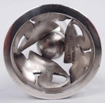 Alphonse La Paglia Set of 12 La Paglia Midcentury Modern Sterling Silver Cordials