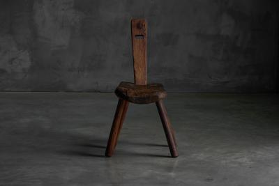 Alpine Folk Art Chair France 19th Century