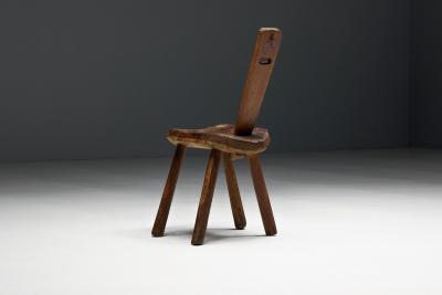 Alpine Folk Art Chair France 19th Century