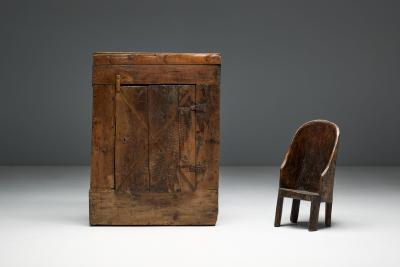 Alpine Vernacular Cabinet Italy 18th Century
