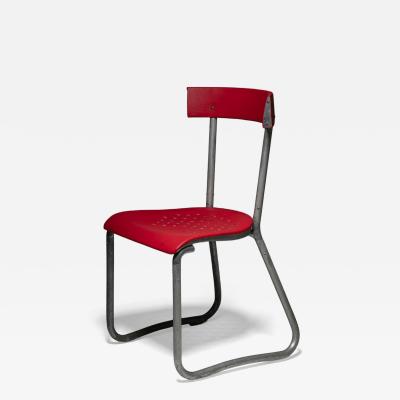 Aluminum Chair by Gio Ponti for Montecatini