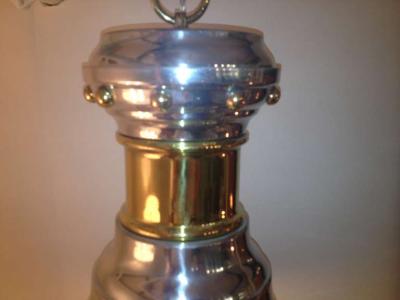 Aluminum and Brass Industrial Hanging Fixture