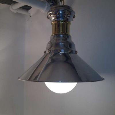 Aluminum and Brass Industrial Hanging Fixture