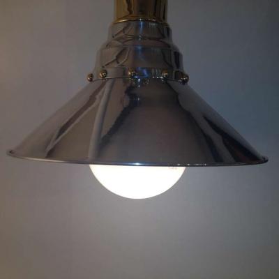 Aluminum and Brass Industrial Hanging Fixture