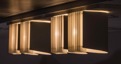 Alvar Aalto A pair of ceiling lights by Alvar Aalto