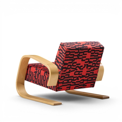 Alvar Aalto Alvar Aalto Armchair 400 Tank Mid Century Bentwood Lounge Chairs Pair