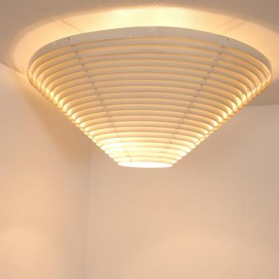 Alvar Aalto Alvar Aalto Large White Flush Mount Model A 622 A Valaisinpaja Artek 1980s