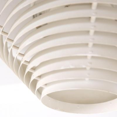 Alvar Aalto Alvar Aalto Large White Flush Mount Model A 622 A Valaisinpaja Artek 1980s