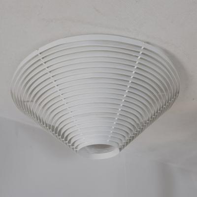 Alvar Aalto Alvar Aalto Large White Flush Mount Model A 622 A Valaisinpaja Artek 1980s