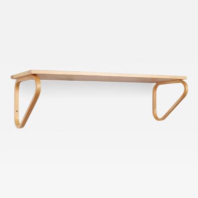 Alvar Aalto Alvar Aalto Model 112b Mid Century Finnish Birch Wall Mount Shelf