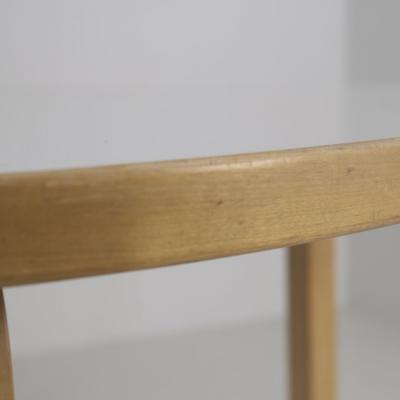 Alvar Aalto Alvar Aalto Model 91 Dining Table Birch White Linoleum Finland 1960s
