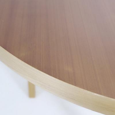 Alvar Aalto Alvar Aalto Model 91 Dining Table with Rotating Lazy Susan Tray Finland 1940s