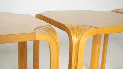 Alvar Aalto Alvar Aalto Model X601 Fan Leg Side Table for Artek Finland 3 available 