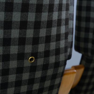 Alvar Aalto Alvar Aalto Pair of Cantilever Armchairs M 401 Green Buffalo Check Artek 1950s