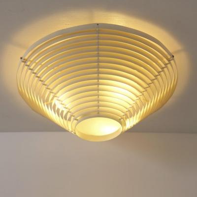 Alvar Aalto Alvar Aalto Slatted White Flush Mount Model A 622 B Valaisinpaja Artek 1980s