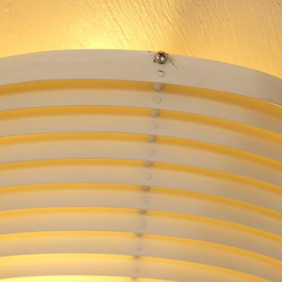 Alvar Aalto Alvar Aalto Slatted White Flush Mount Model A 622 B Valaisinpaja Artek 1980s