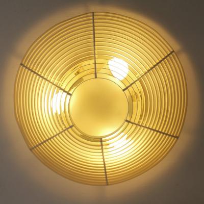 Alvar Aalto Alvar Aalto Slatted White Flush Mount Model A 622 B Valaisinpaja Artek 1980s