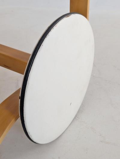 Alvar Aalto Alvar Aalto Tea Trolley 900 Birch Rattan White Tiles Artek Finland 1960s