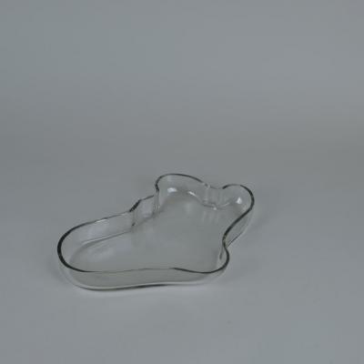 Alvar Aalto Alvar Aalto Vase Model 9748 Iittala 1956 Clear Glass Blown into Wooden Mold