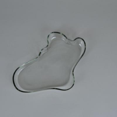 Alvar Aalto Alvar Aalto Vase Model 9748 Iittala 1956 Clear Glass Blown into Wooden Mold