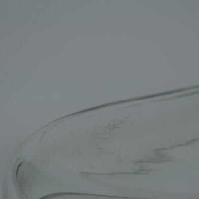 Alvar Aalto Alvar Aalto Vase Model 9748 Iittala 1956 Clear Glass Blown into Wooden Mold