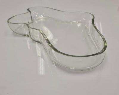 Alvar Aalto Alvar Aalto Vase Model 9748 Iittala 1956 Clear Glass Blown into Wooden Mold