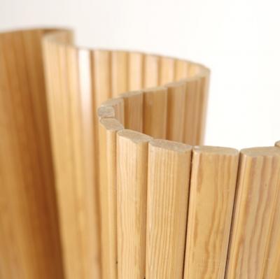 Alvar Aalto Alvar Aalto Wooden Room Divider Screen 100 in Pine Artek 1960s